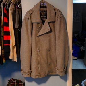 Gray Buffalo by David Bitton Peacoat